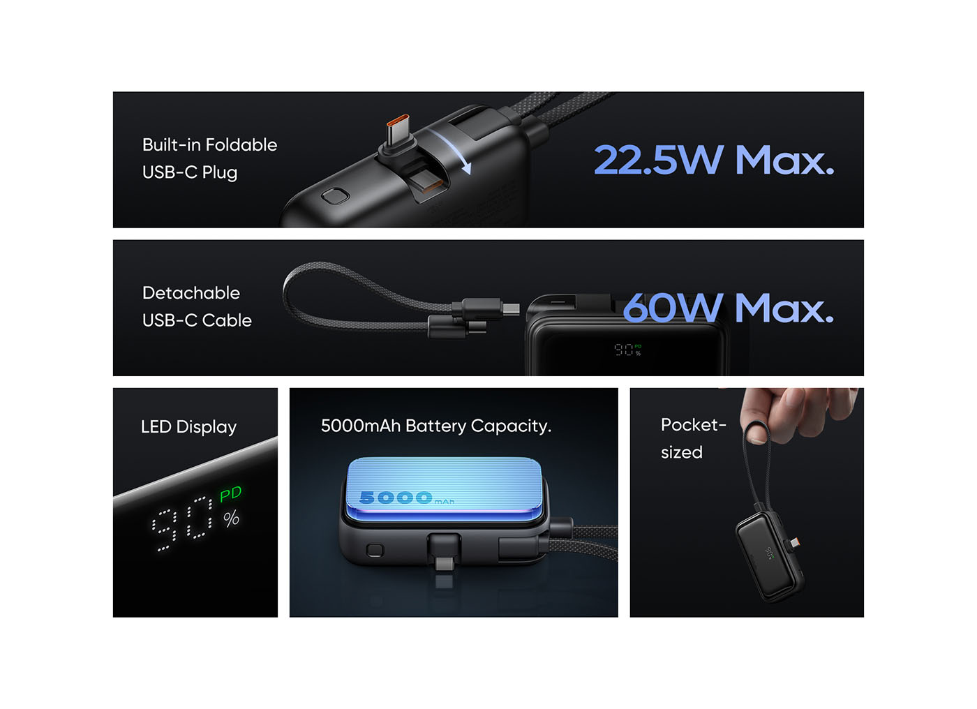 مشخصات پاوربانک مک دودو MC-776